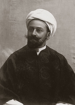 max von oppenheim in orientalischer tracht kairo 1896