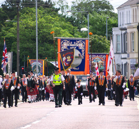 orangemen parade in bangor, 12 july 2010 geograph 1963238