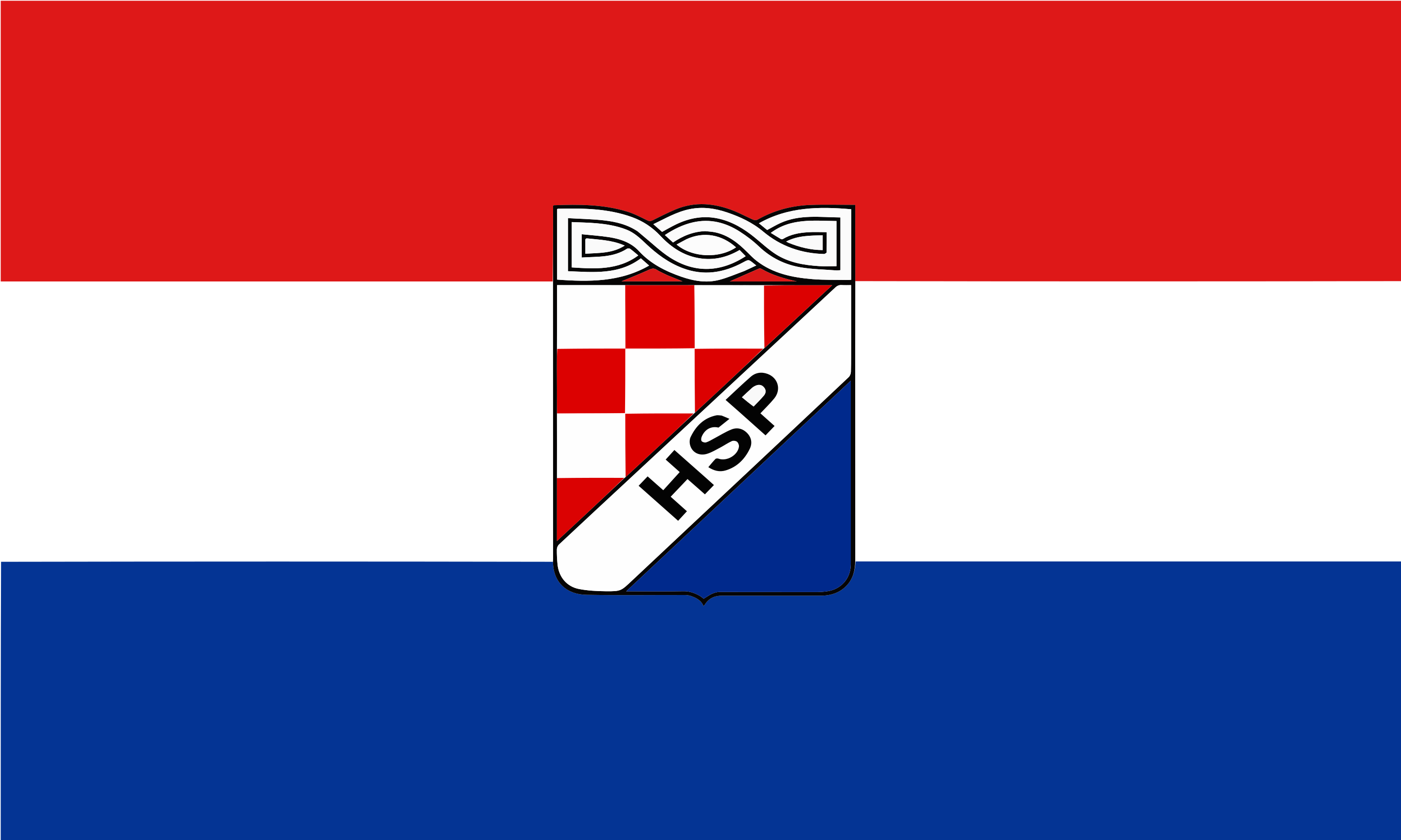 flag of the croatian party of rights.svg