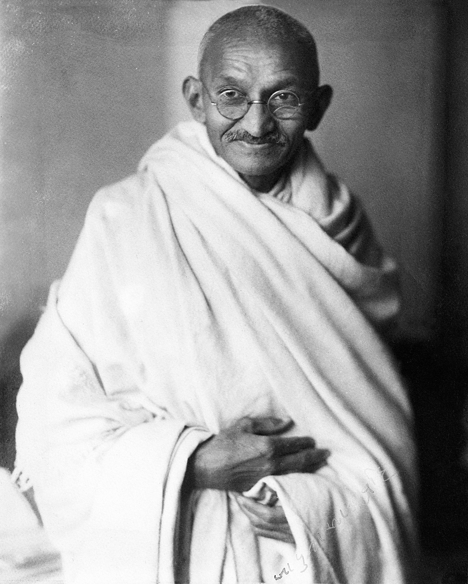mahatma gandhi, studio, 1931
