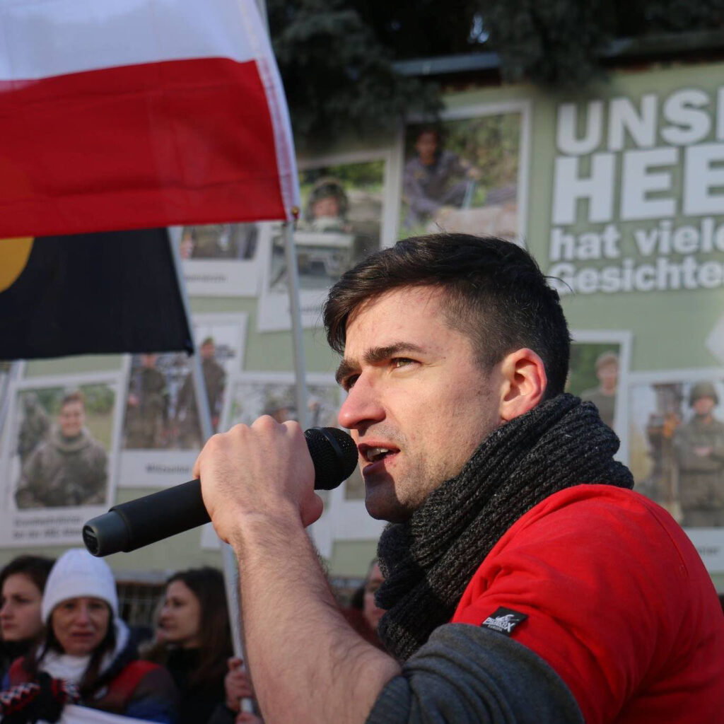 martin sellner demo graz